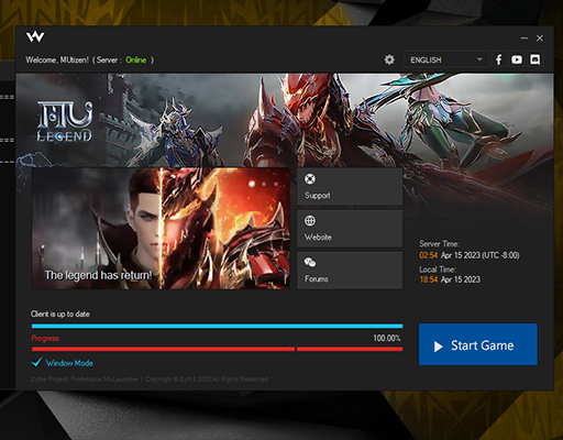 MuOnline Launcher